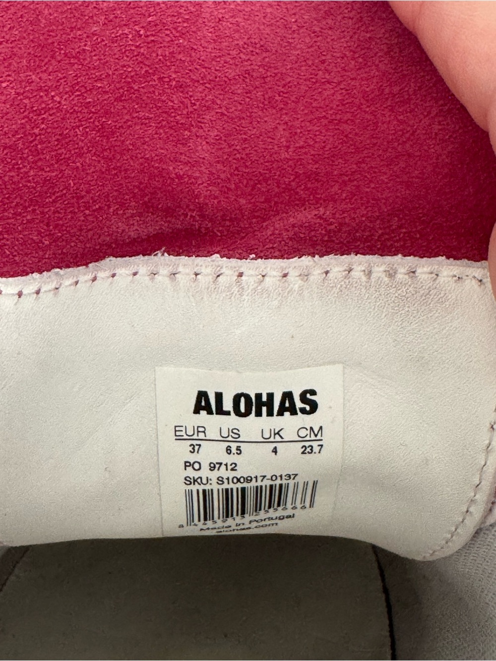 ALOHAS Sneakers - TB 490 club suede raspberry - Picture 6 of 6